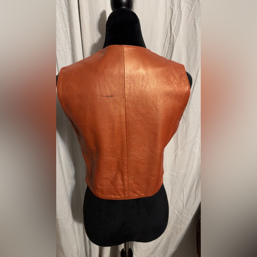 Orange Rodeo Queen Vest - Picture 3 of 3